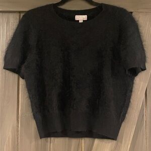 J. Crew 100% Cashmere Sweater-Black size Medium